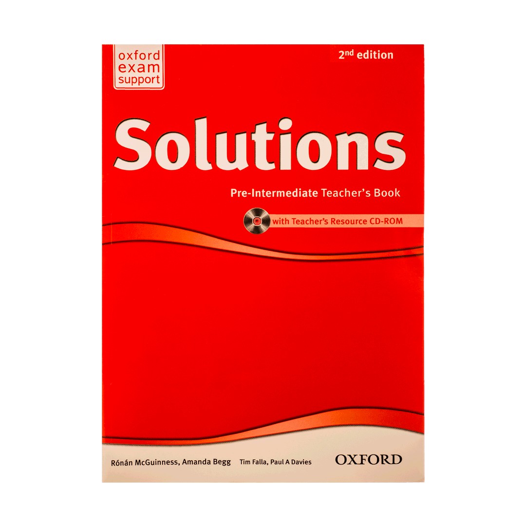Solutions Pre Intermediate Teachers Book 2nd کتاب معلم
