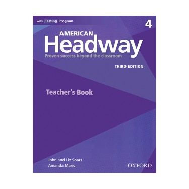 امریکن هدوی American Headway 4 (3rd) Teachers book کتاب معلم