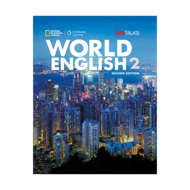 ورلد انگلیش World English 2 2nd SB+WB+DVD