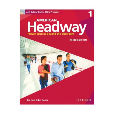 امریکن هدوی American Headway 1 3rd SB+WB+DVD