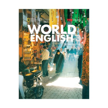ورلد انگلیش World English 3 2nd SB+WB+DVD