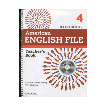 امریکن انگلیش فایل American English File 4 Teachers Book 2nd Edition کتاب معلم