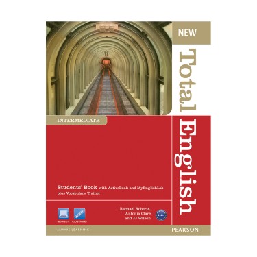 نیو توتال انگلیش اینترمدیت New Total English Intermediate s+wb+cd