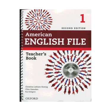 امریکن انگلیش فایل American English File 1 Teacher Book 2nd Edition کتاب معلم