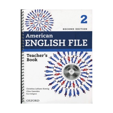امریکن انگلیش فایل American English File 2 Teacher Book 2nd Edition کتاب معلم