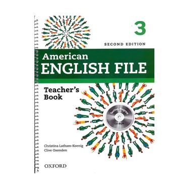 امریکن انگلیش فایل American English File 3 Teacher Book 2nd Edition کتاب معلم