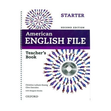 امریکن انگلیش فایل American English File starter Teacher Book 2nd Edition کتاب معلم