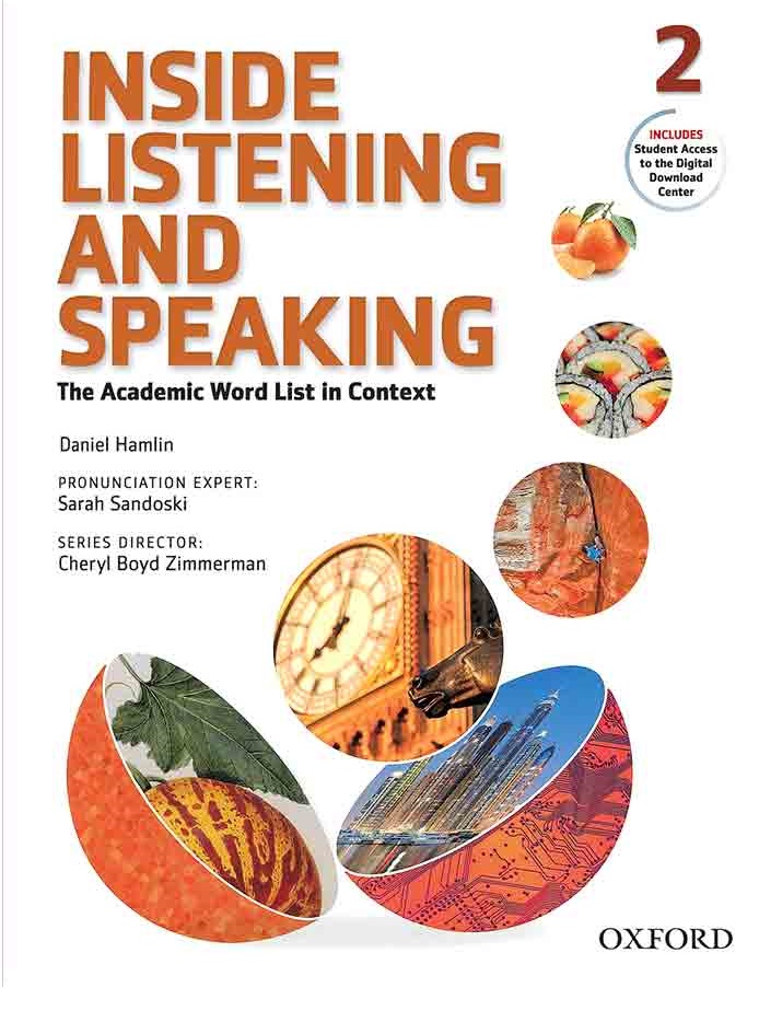 Inside Listening And Speaking 2+CD خرید کتاب اینساید لیسنینگ اسپیکینگ