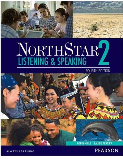 NorthStar 2 Listening and Speaking 4th +cd کتاب زبان ( چاپ رنگی )