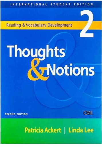 Thoughts and Notions 2 second edition +cd کتاب زبان تاوت اند نوشن
