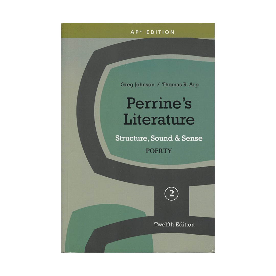 پرینز لیتریچر استراکچر 2 پواتری Perrines Literature 2 Poetry 12th