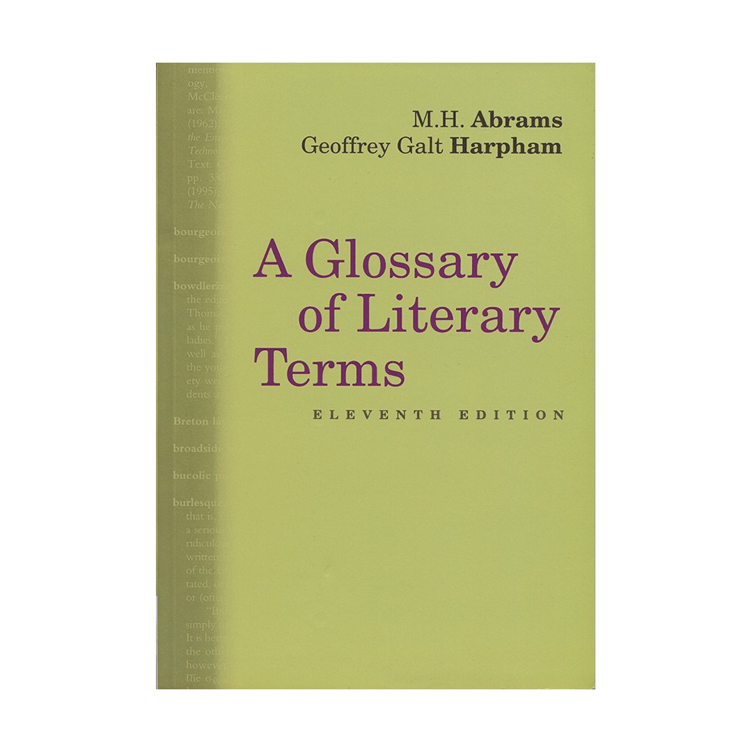 گلوسری آف لیتراری ترمز ویرایش یازدهم A Glossary of Literary Terms eleventh edition