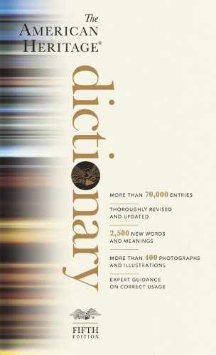 American Heritage College Dictionary Fifth Edition