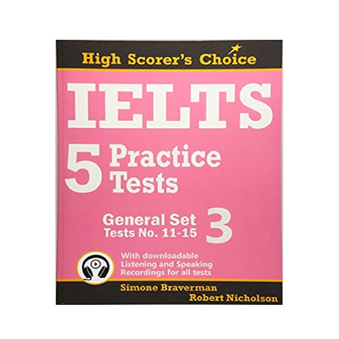 IELTS 5 Practice Tests General Set 3 Tests No 11 15