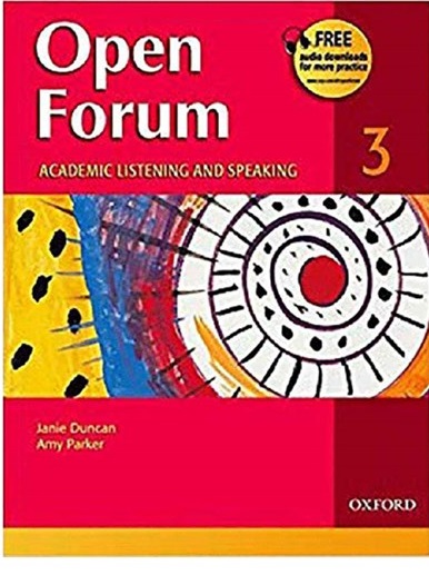 Open Forum 3 +CD کتاب زبان