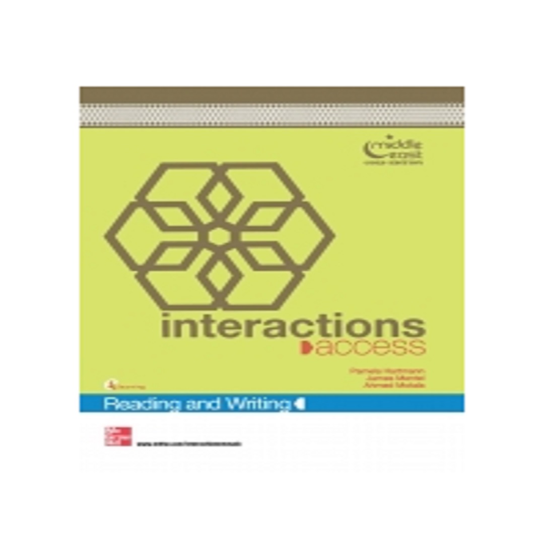 Interactions Access Reading and Writing کتاب زبان اینترکشن اکسز