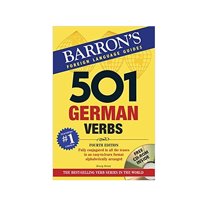 501 German Verbs کتاب صرف فعل آلمانی