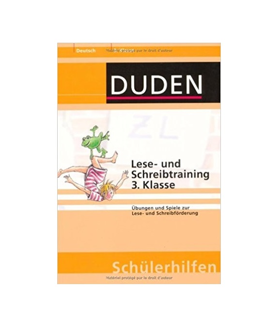 Lese und Schreibtraining 3 Klasse