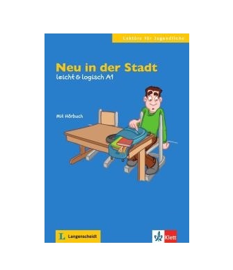 Neu in der Stadt Buch mit Audio +CD A1 داستان آلمانی
