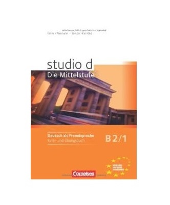 Studio d Die Mittelstufe B2 1 Kurs und Ubungsbuch +cd اشتودیو آلمانی