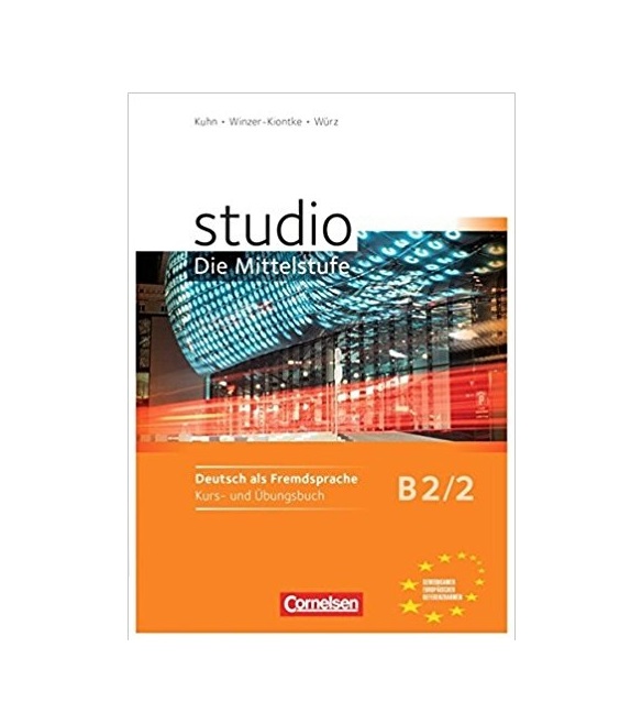 Studio d Die Mittelstufe B2 2 Kurs und Ubungsbuch + cd + cd اشتودیو آلمانی