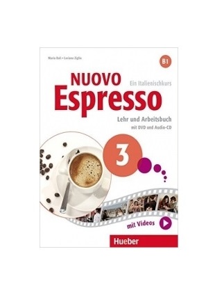 Nuovo Espresso 3 (Italian Edition) Libro Studente B1+DVD چاپ رنگی