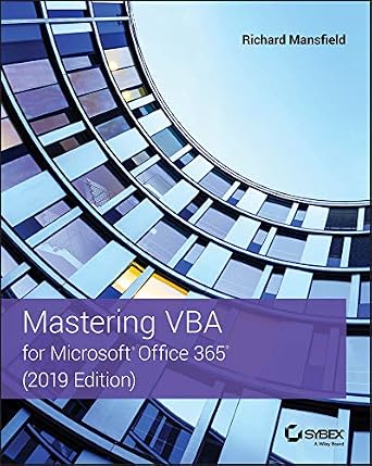 دانلود نسخه کامل کتاب Mastering VBA for Microsoft Office 365