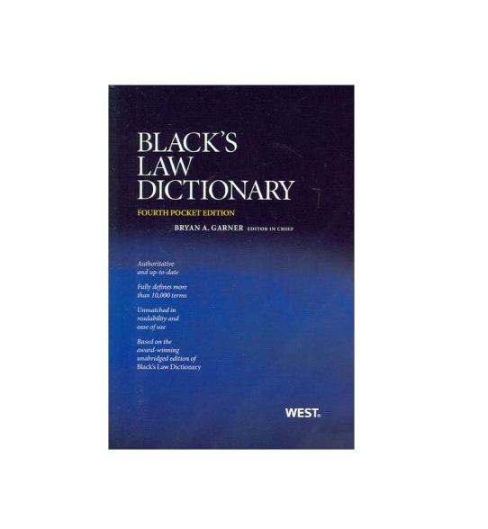 Blacks Law Dictionary forth Edition