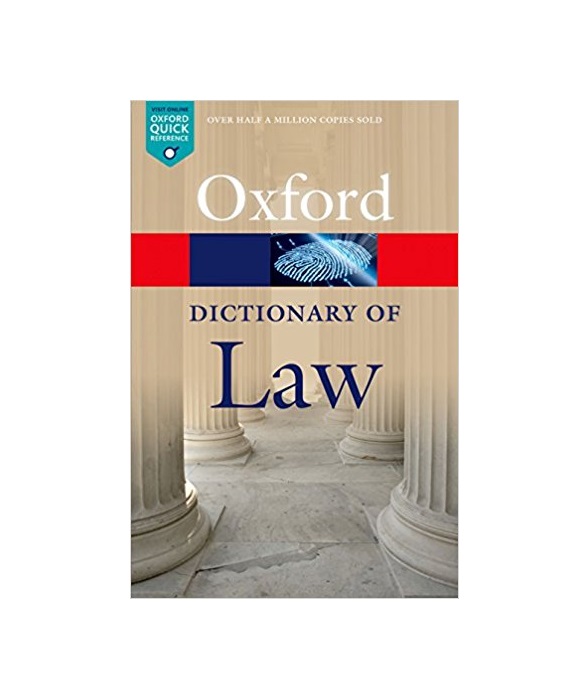 Oxford Dictionary of Law 8th Edition