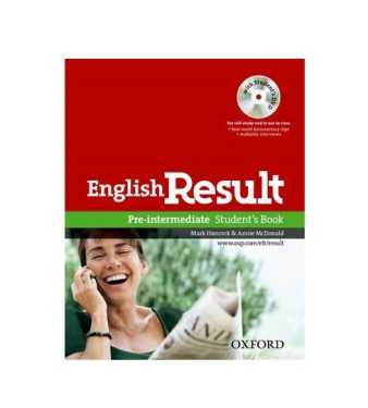 انگلیش ریزالت پری اینترمدیت English Result Pre intermediate Student + Work + CD+DVD