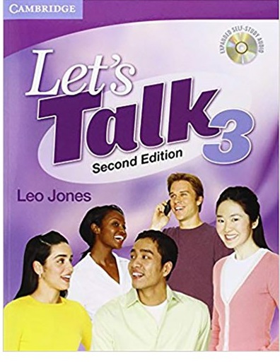 Lets Talk 3 +cd کتاب زبان