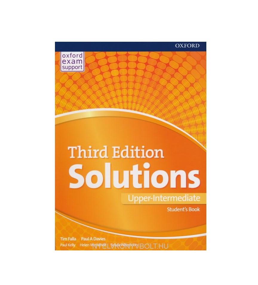 Solutions Upper Intermediate 3rd St+wb+cd کتاب زبان