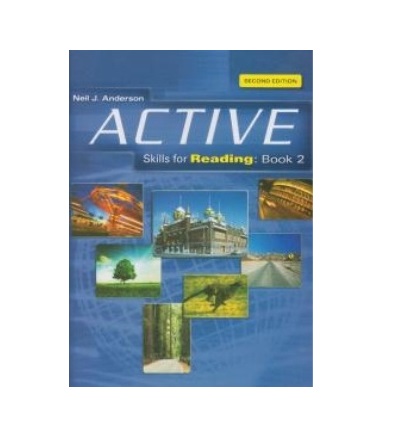 active skill for reading book 2 +cd کتاب زبان