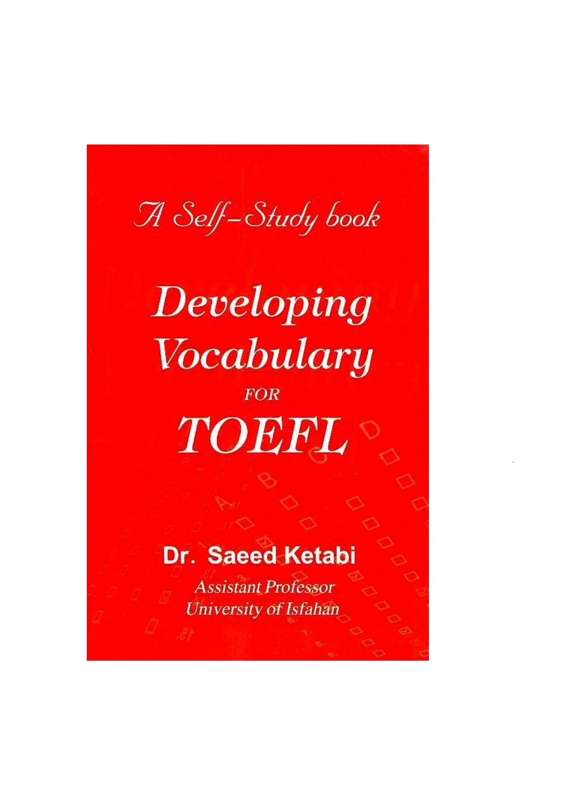 Developing Vocabulary for TOEFL خرید کتاب زبان