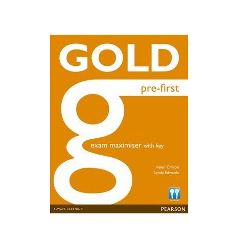 GOLD PRE FIRST EXAM MAXIMISER WITH KEY+CD+WB خرید کتاب زبان