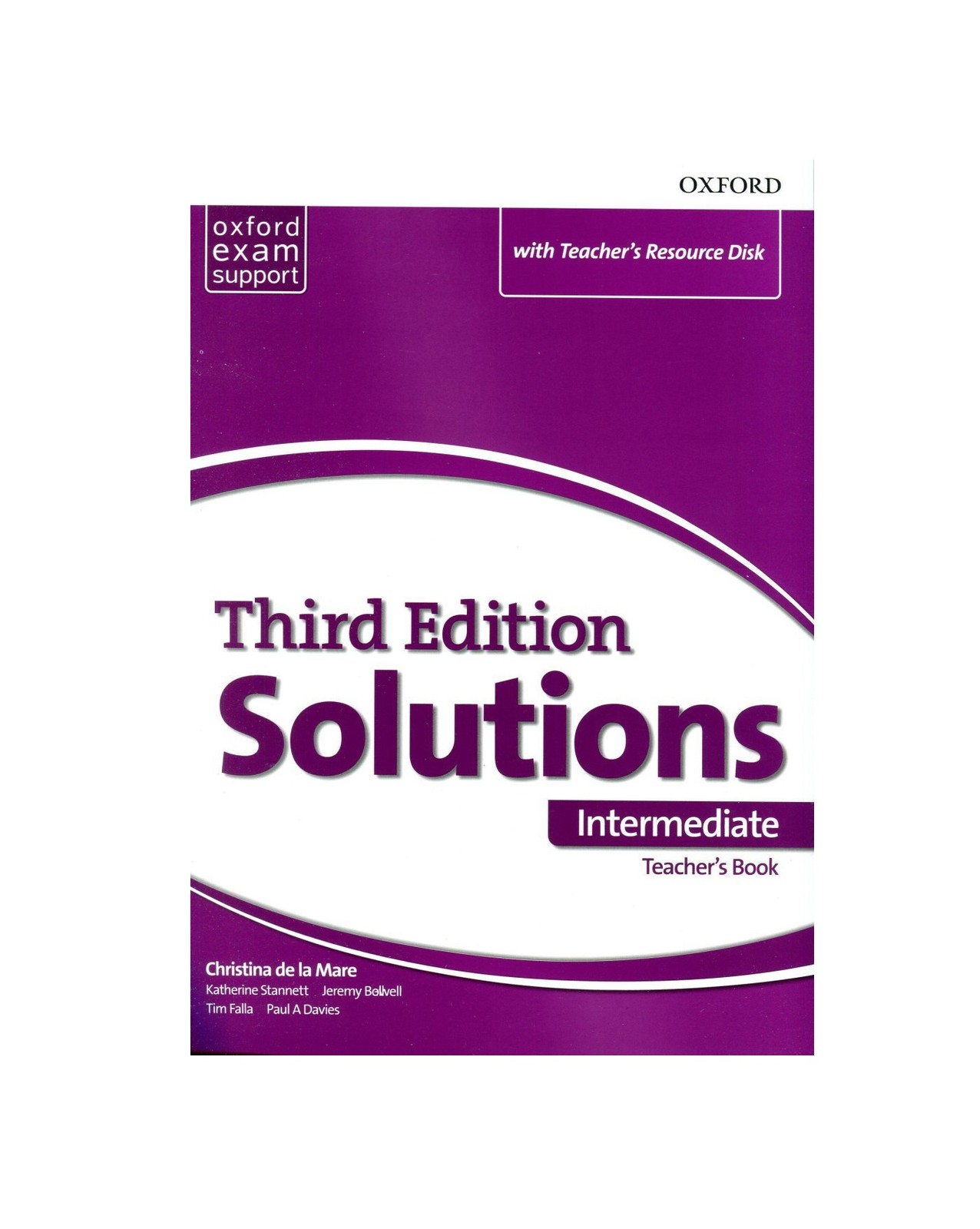 teachers book solutions intermediate 3rd+CD کتاب معلم