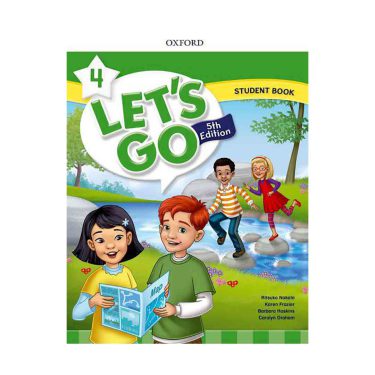 لتس گو ویرایش ویرایش پنجم Lets Go 5th 4 SB+WB+DVD وزیری