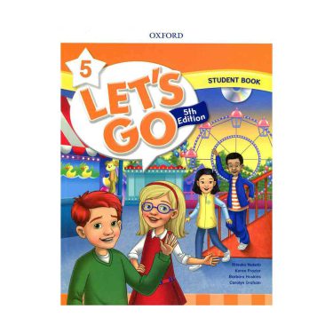 لتس گو ویرایش ویرایش پنجم Lets Go 5th 5 SB+WB+DVD وزیری