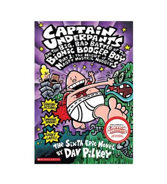 کاپیتان آندرپینتز CAPTAIN UNDERPANTS AND THE BIG BAD BATTLE OF THE BIONIC BOOGER BOY…