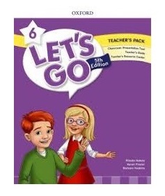 لتس گو ویرایش پنجم teachers pack lets go 6 5th+DVD کتاب معلم