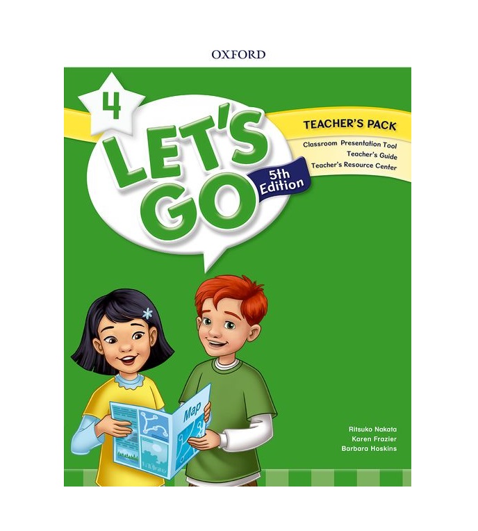 teachers pack lets go 4 5th+CD کتاب معلم