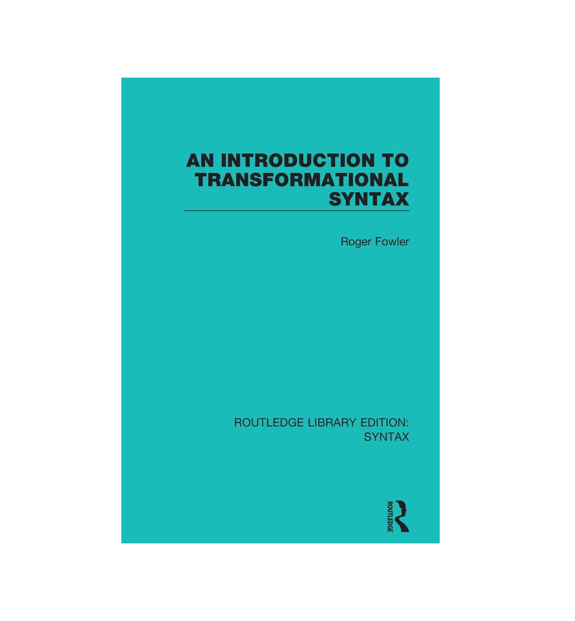 An Introduction to Transformational Syntax خرید کتاب زبان