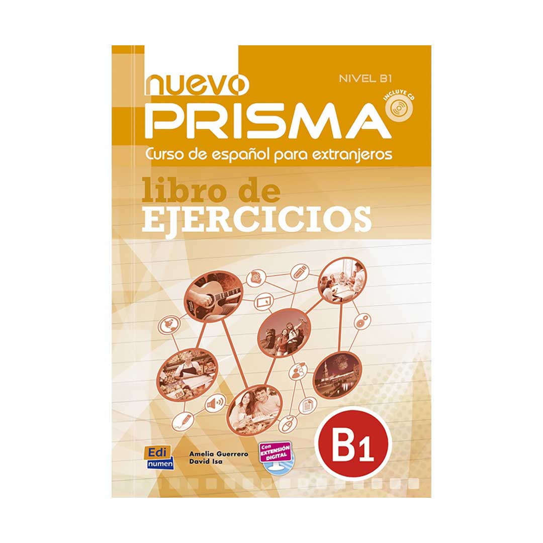 Nuevo Prisma B1 Libro de ejercicios Suplementarios خرید کتاب اسپانیایی