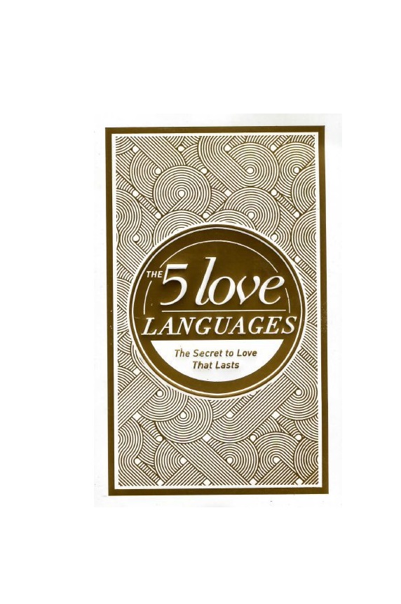 the 5 love languages the secrer to love theat lasts chapman