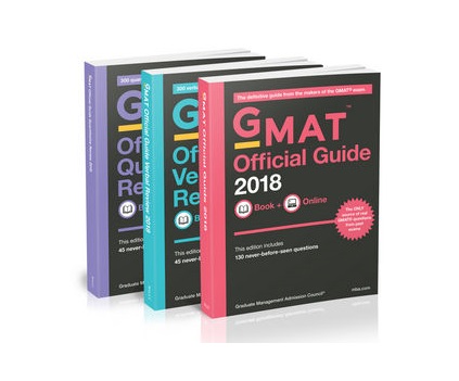 GMAT Official Guide 2018 bundle پک 3 جلدی