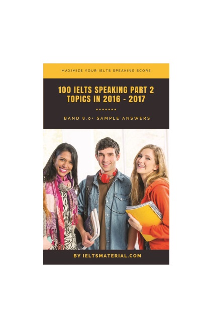 100 IELTS Speaking Part 2 In 2016 2017 Band 8 0 Sample Answers خرید کتاب زبان