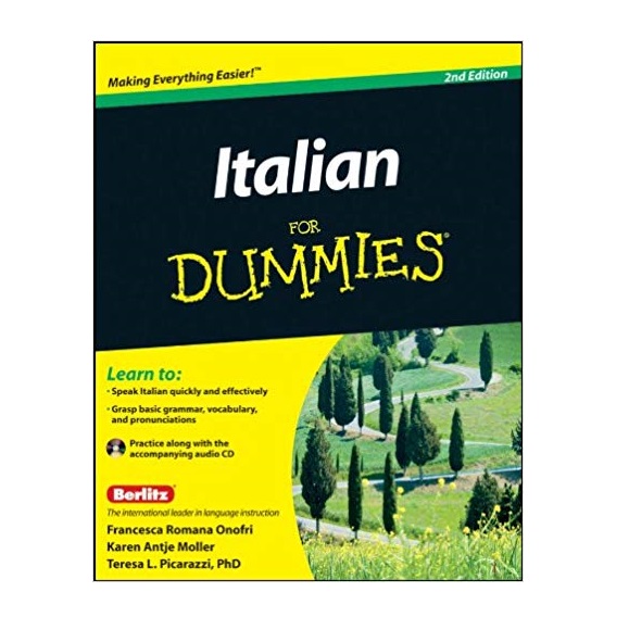 کتاب ایتالین فور دامیز Italian For Dummies 2nd Edition