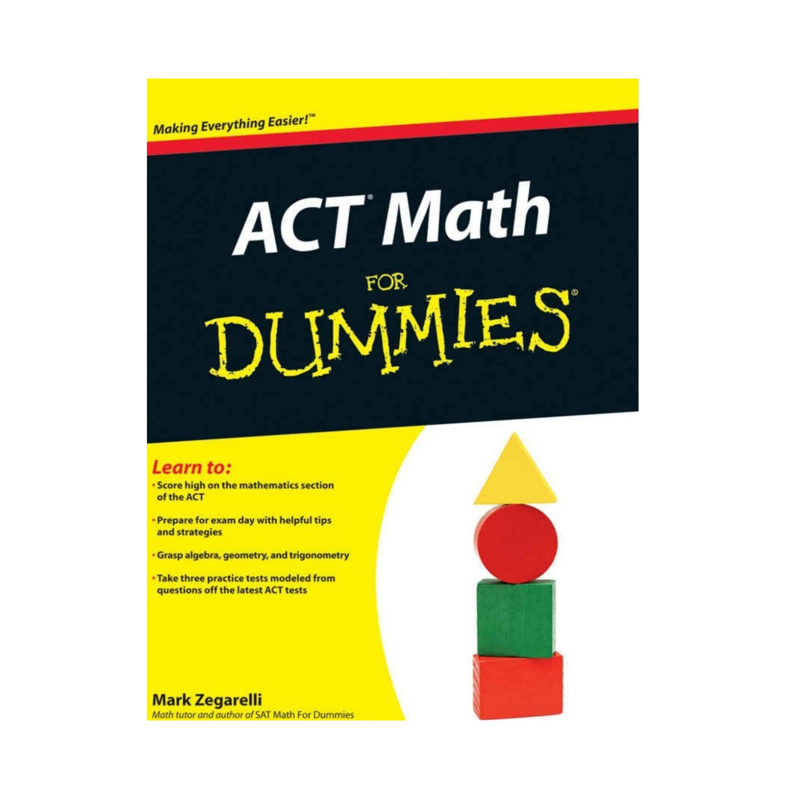ACT Math For Dummies خرید کتاب زبان