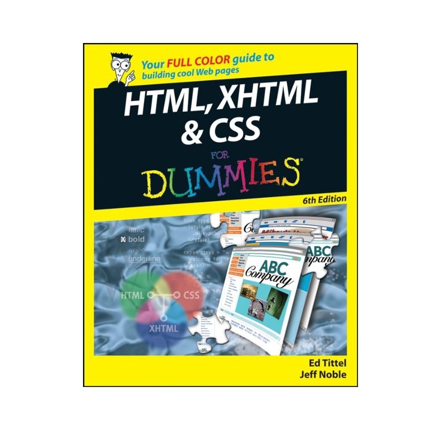 HTML XHTML CSS For Dummies خرید کتاب زبان