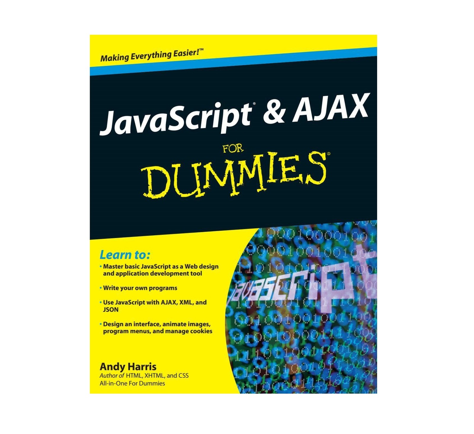 JavaScript AJAX For Dummies خرید کتاب زبان